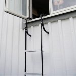 Housegard brannstige i bruk