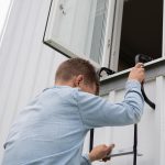 Housegard brannstige i bruk