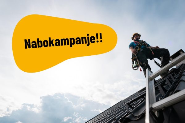 Nabokampanje-banner. takstige.